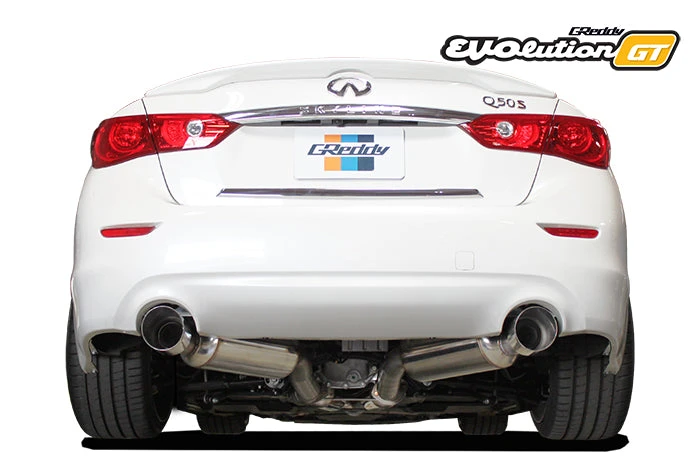 GReddy Infiniti Q50 Turbo EVOlution GT Exhaust GReddy Products 4 GReddy Infiniti Q50 Turbo EVOlution GT Exhaust GReddy Products