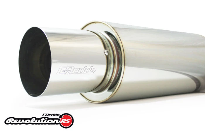 GReddy New Universal 3.0" Revolution RS Muffler (160) With Removable Tip (115) GReddy Products 3 GReddy New Universal 3.0" Revolution RS Muffler (160) With Removable Tip (115) GReddy Products