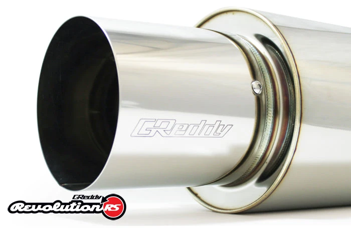 GReddy New Universal 3.0" Revolution RS Muffler (160) With Removable Tip (115) GReddy Products 4 GReddy New Universal 3.0" Revolution RS Muffler (160) With Removable Tip (115) GReddy Products