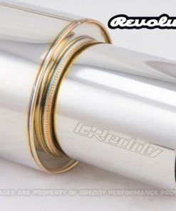 GReddy Universal 2.5" Revolution RS Muffler (140) And Tip (102) GReddy Products