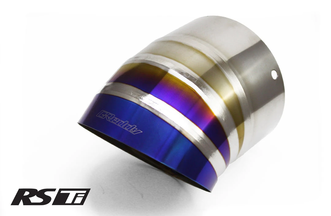 GReddy Optional Revolution RS Titanium Turndown Tip(s) 115mm Dia. - New! 4 GReddy Optional Revolution RS Titanium Turndown Tip(s) 115mm Dia. - New!