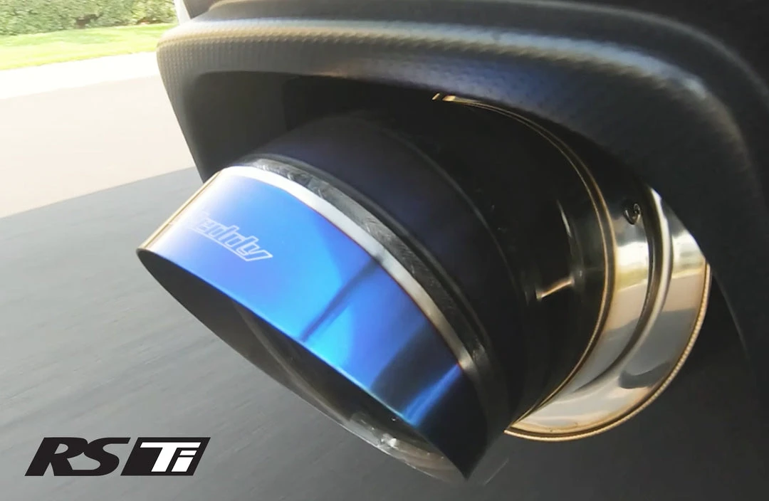 GReddy Optional Revolution RS Titanium Turndown Tip(s) 115mm Dia. - New! 7 GReddy Optional Revolution RS Titanium Turndown Tip(s) 115mm Dia. - New!