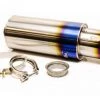 GPP Universal 2.5" RS-Ti Titanium Muffler (140) And Tip (105) - With V-band - NEW!