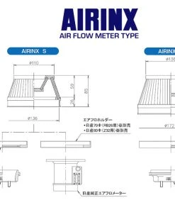 NEW! GReddy A/F-Type Airinx S Air Filter, Baseplate & Adapters (requires 136 Base Plate And Adapter - Each Sold Separately) New Arrivals
