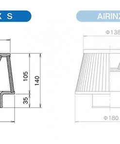 GReddy Airinx S General Purpose Universal Air Filter (sm)
