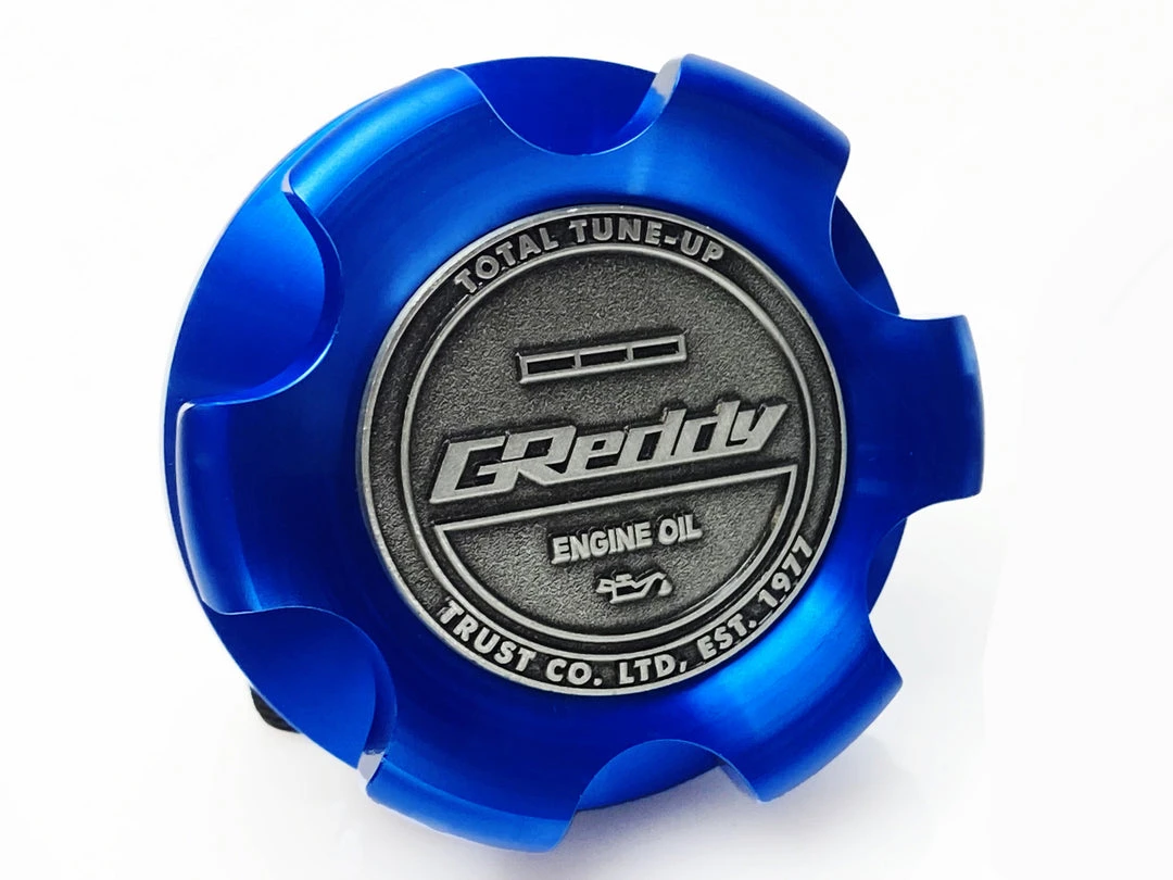 New Arrivals GReddy Engine Oil Filler Cap (Blue) - NEW 3 New Arrivals GReddy Engine Oil Filler Cap (Blue) - NEW