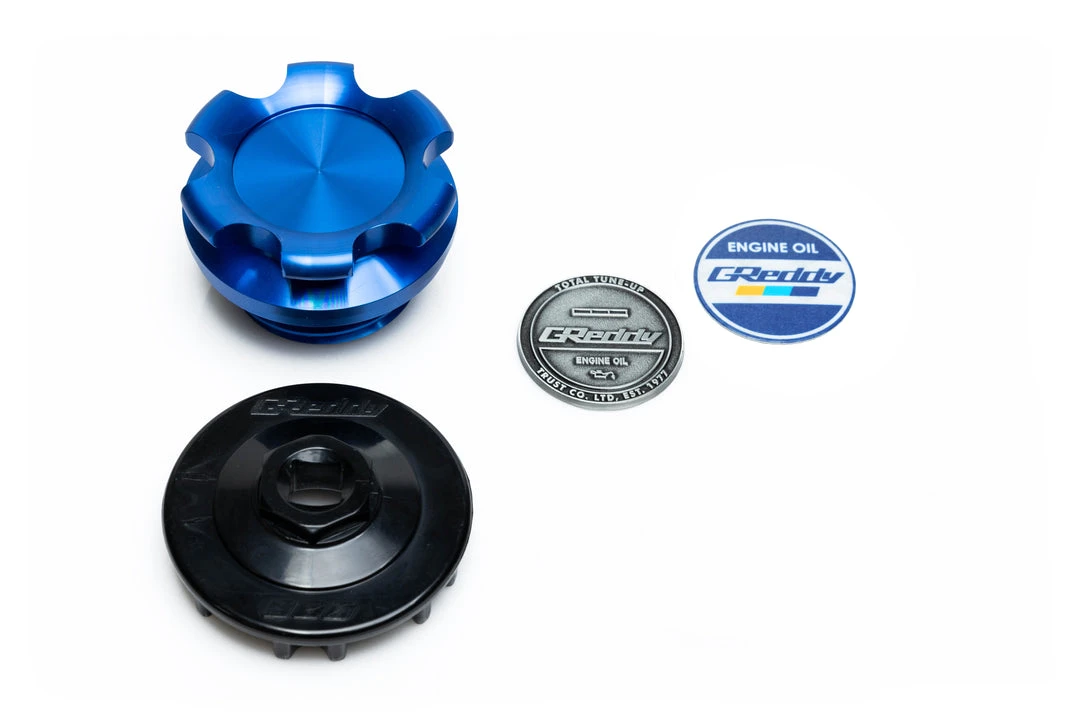 New Arrivals GReddy Engine Oil Filler Cap (Blue) - NEW 5 New Arrivals GReddy Engine Oil Filler Cap (Blue) - NEW