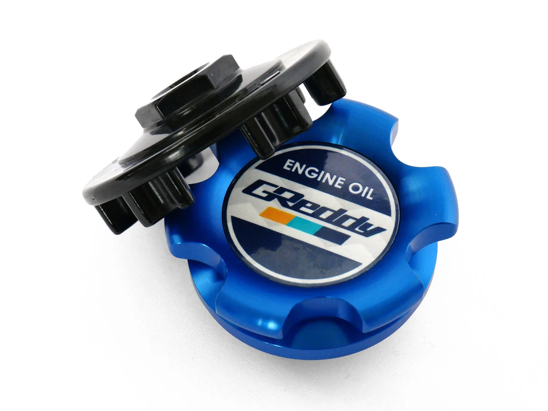 New Arrivals GReddy Engine Oil Filler Cap (Blue) - NEW 4 New Arrivals GReddy Engine Oil Filler Cap (Blue) - NEW