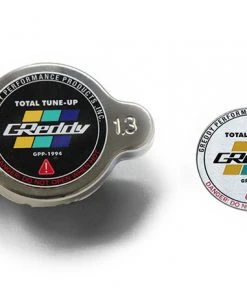 GReddy High Pressure Radiator Cap - 1.3kg/cm2 - New Finishes, Black, Polished, And Brushed GReddy Products