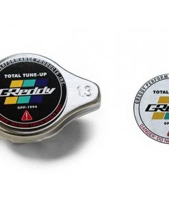 GReddy High Pressure Radiator Cap - 1.3kg/cm2 - New Finishes, Black, Polished, And Brushed GReddy Products