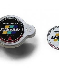 GReddy High Pressure Radiator Cap - 1.3kg/cm2 - New Finishes, Black, Polished, And Brushed GReddy Products