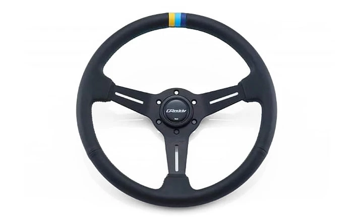 Featured Collections GReddy "Medium-dish" Sport Steering Wheel 6 Featured Collections GReddy "Medium-dish" Sport Steering Wheel