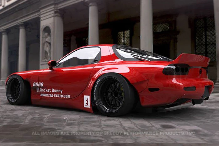 TRA Kyoto Aero - Pandem Rocket Bunny Rocket Bunny V2 Aero - Mazda RX7 (FD3S) - Full Kit In-stock 5 TRA Kyoto Aero - Pandem Rocket Bunny Rocket Bunny V2 Aero - Mazda RX7 (FD3S) - Full Kit In-stock