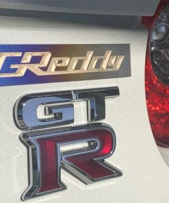 Optional Titanium GReddy Emblem - (105x20mm) Featured Collections