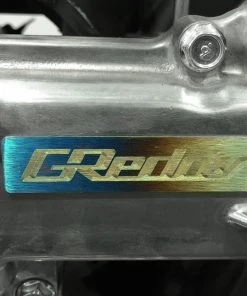 Titanium GReddy Emblem - (70x15mm)