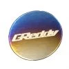 Featured Collections Titanium GReddy Disk Emblem - For Type-A Shift Knob - Back In Stock!