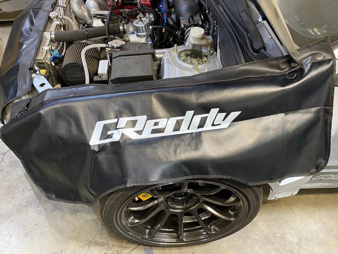 Shopgreddy Featured Collections GReddy Front-End Scratch Guard Set (Black) 7 Shopgreddy Featured Collections GReddy Front-End Scratch Guard Set (Black)