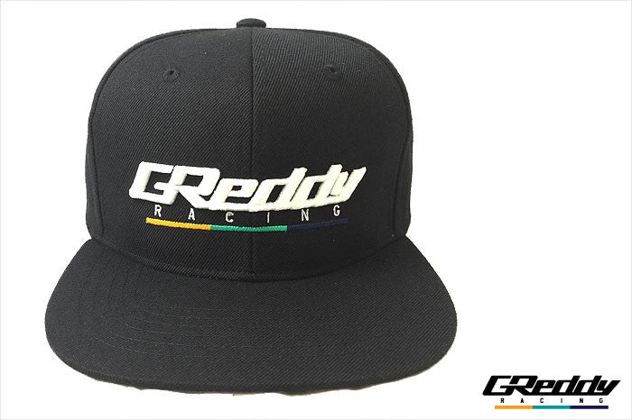 GReddy Racing Team Snap-Back Cap - Black GReddy Products 3 GReddy Racing Team Snap-Back Cap - Black GReddy Products