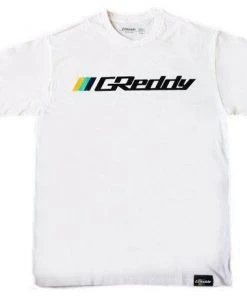 GReddy GPP GReddy Products GReddy OG Logo Tee (with 3 Stripes) - White