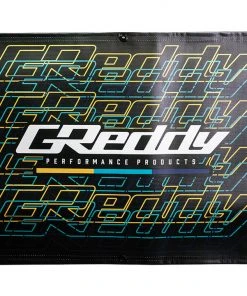 Shopgreddy Featured Collections GReddy Multi-logo Hanging Banner - Black - NEW!