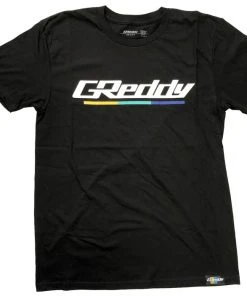 GReddy GPP GReddy Logo Tee / Tank Top (with 3 Stripes Under) - Black - NEW