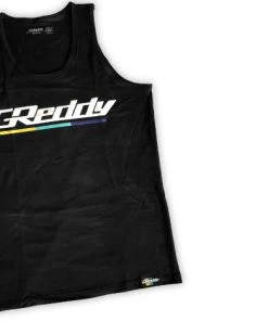 GReddy GPP GReddy Logo Tee / Tank Top (with 3 Stripes Under) - Black - NEW