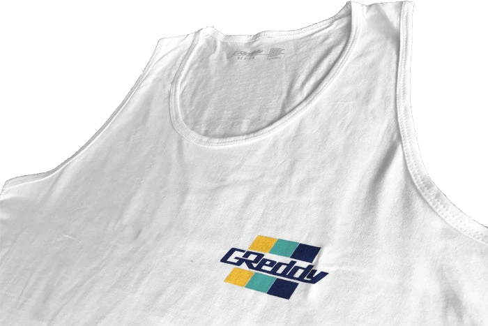 GReddy GPP Seal Tank Top - White GReddy Products 6 GReddy GPP Seal Tank Top - White GReddy Products