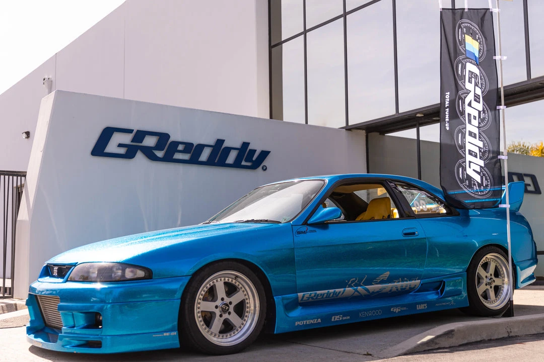 GReddy Meters Nobori Flag / Banner - Black + ShopGreddy Exclusive Offer! 7 GReddy Meters Nobori Flag / Banner - Black + ShopGreddy Exclusive Offer!