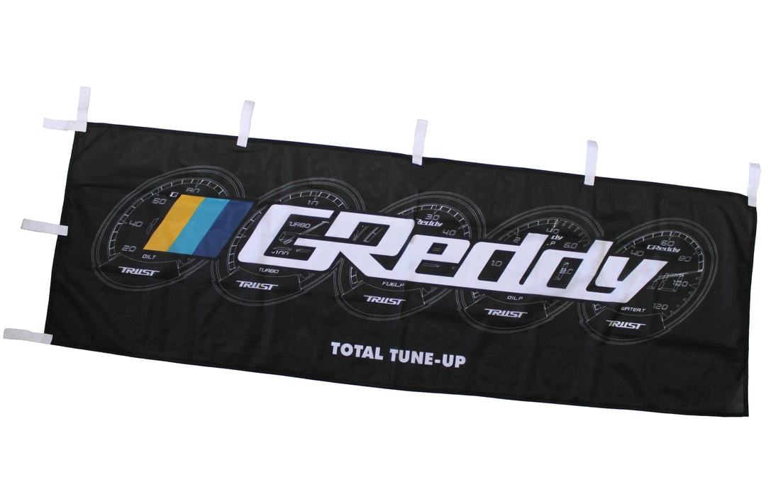 GReddy Meters Nobori Flag / Banner - Black + ShopGreddy Exclusive Offer! 3 GReddy Meters Nobori Flag / Banner - Black + ShopGreddy Exclusive Offer!