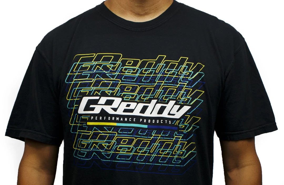 GReddy GPP GReddy Matrix Logo Tee - Black 4 GReddy GPP GReddy Matrix Logo Tee - Black