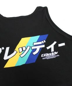 GReddy GPP GReddy Katakana Tee Or Tank - Black - NEW!