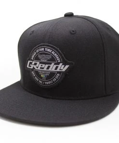 Shopgreddy GReddy Seal Logo Snap-Back Cap - Black New Arrivals