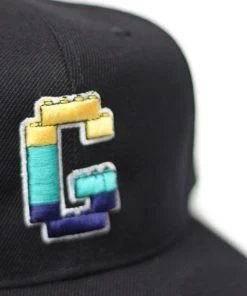 GReddy GPP GReddy G Block Kid's Snap-back Cap (Kids) - Black New Arrivals