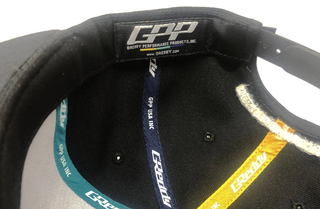 GReddy GPP GReddy Katakana Snap-Back Cap - Black - NEW! 6 GReddy GPP GReddy Katakana Snap-Back Cap - Black - NEW!