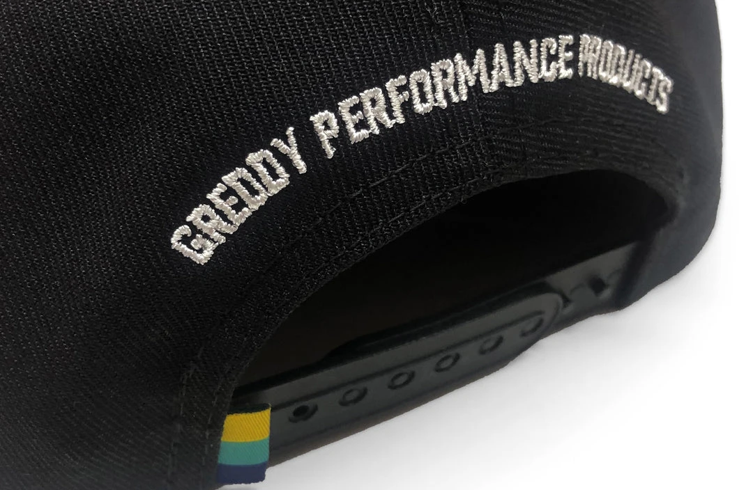 GReddy GPP GReddy Katakana Snap-Back Cap - Black - NEW! 7 GReddy GPP GReddy Katakana Snap-Back Cap - Black - NEW!