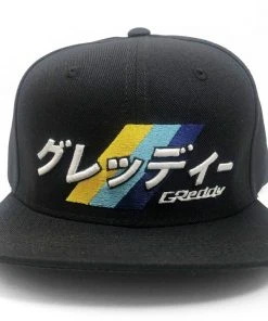 GReddy GPP GReddy Katakana Snap-Back Cap - Black - NEW!