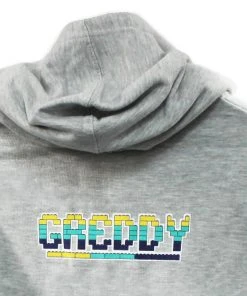GReddy Racing New Arrivals GReddy Kid's Bricks Zip Hoodie - Heather Grey
