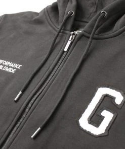 Boost Brigade GReddy Varsity Zip-Up Hooded Fleece - Black - NEW! New Arrivals