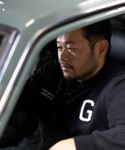 Boost Brigade GReddy Varsity Zip-Up Hooded Fleece - Black - NEW! New Arrivals