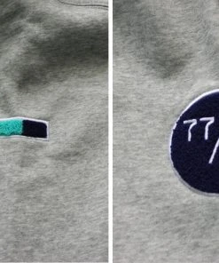 Boost Brigade GReddy Varsity Zip-Up Hooded Fleece - Heather Grey - NEW!