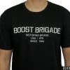 Boost Brigade Motoring Stencil Tee - Black
