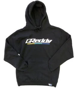 GReddy Racing GReddy Underline Logo Pullover Hoodie - Black New Arrivals