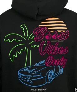 Boost Brigade Boost Vibes Only Pull-over Hoodie - Black