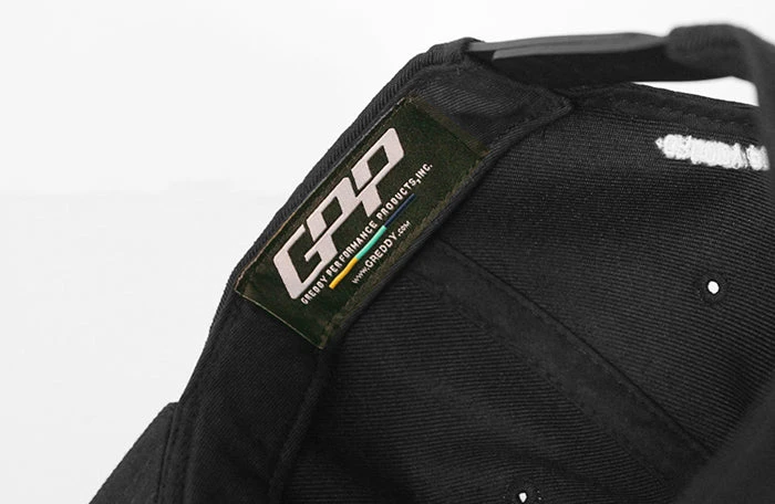 GReddy GPP Forward Stripe (L) GReddy Logo Snap-Back Cap - Black 5 GReddy GPP Forward Stripe (L) GReddy Logo Snap-Back Cap - Black