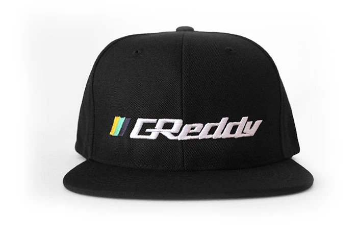 GReddy GPP Forward Stripe (L) GReddy Logo Snap-Back Cap - Black 4 GReddy GPP Forward Stripe (L) GReddy Logo Snap-Back Cap - Black