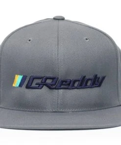 GReddy GPP Forward Stripe (L) GReddy Logo Snap-Back Cap - Grey