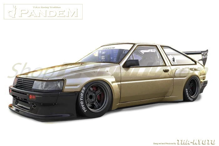 TRA Kyoto Pandem Aero - Toyota (AE86) Corolla Levin Hatchback - Full Kit In-stock! Aero - Pandem Rocket Bunny 3 TRA Kyoto Pandem Aero - Toyota (AE86) Corolla Levin Hatchback - Full Kit In-stock! Aero - Pandem Rocket Bunny