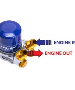 GReddy Oil Cooler Block Adapter Type E - Universal STD