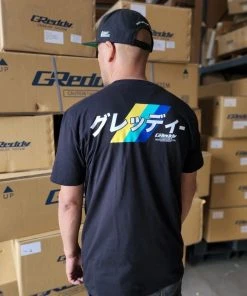 GReddy GPP GReddy Katakana Tee Or Tank - Black - NEW!