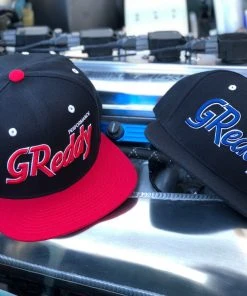 GReddy Racing GReddy Varsity Script Snap-Back Cap - 3 Color Ways - New!